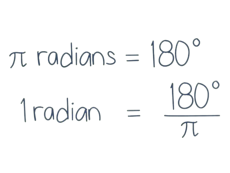 Converting Radian To Degree image